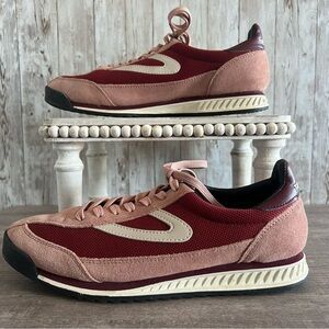 Women’s Tretorn Fashion Red and Pink Sneakers Size 7.5